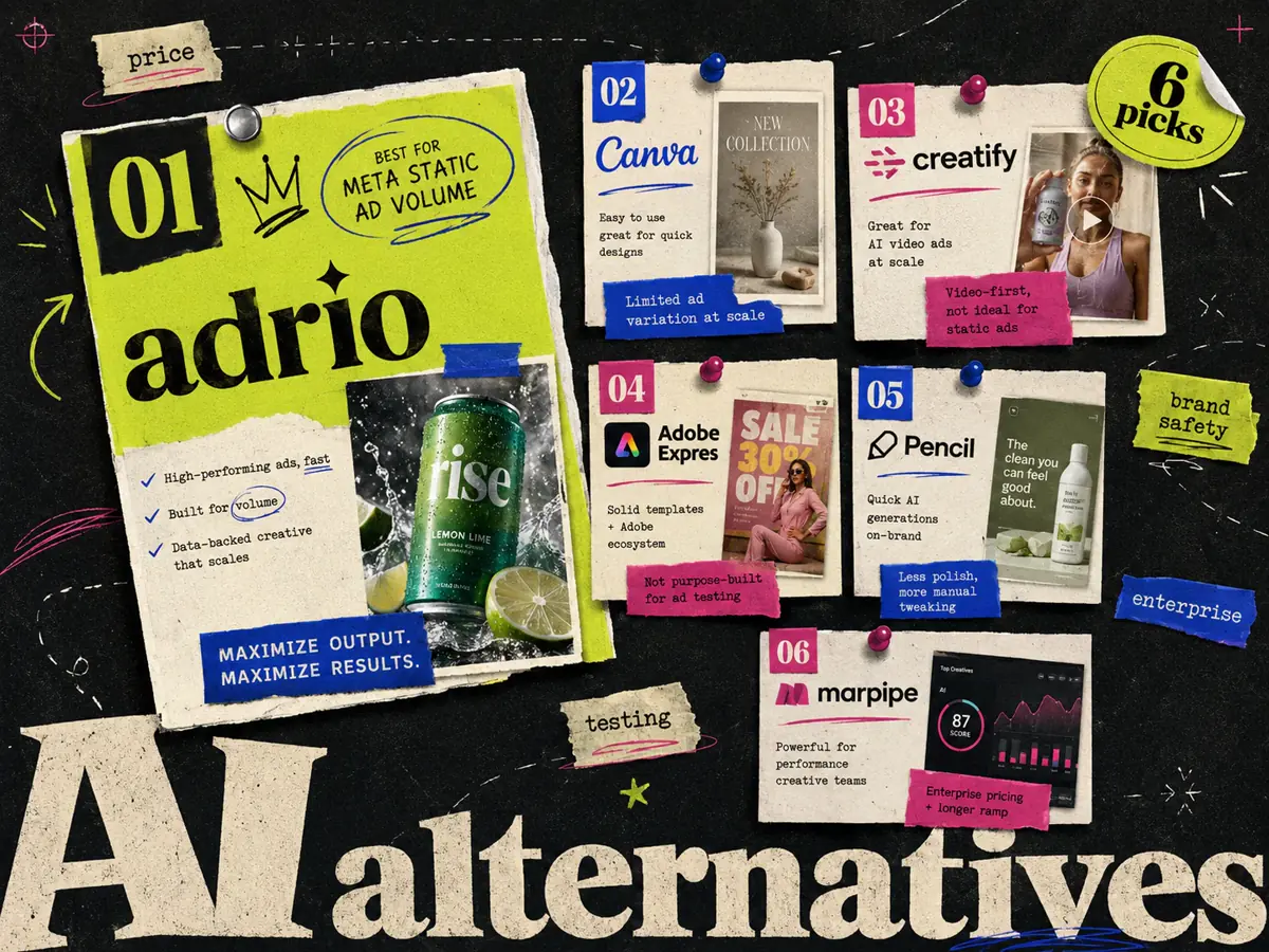 6 best AdCreative.ai alternatives for Meta ads in 2026