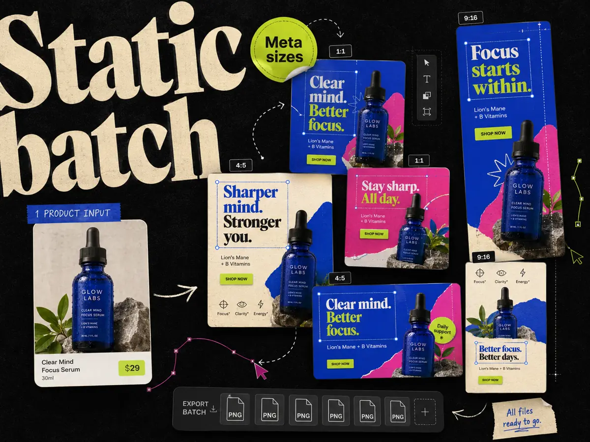 AI Static Ad Generator: How to Make Meta Static Ads at Testing Speed (2026)