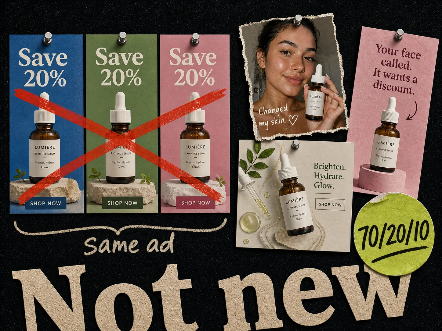 Iteration vs diversification: why most "new" Meta ads are not actually new