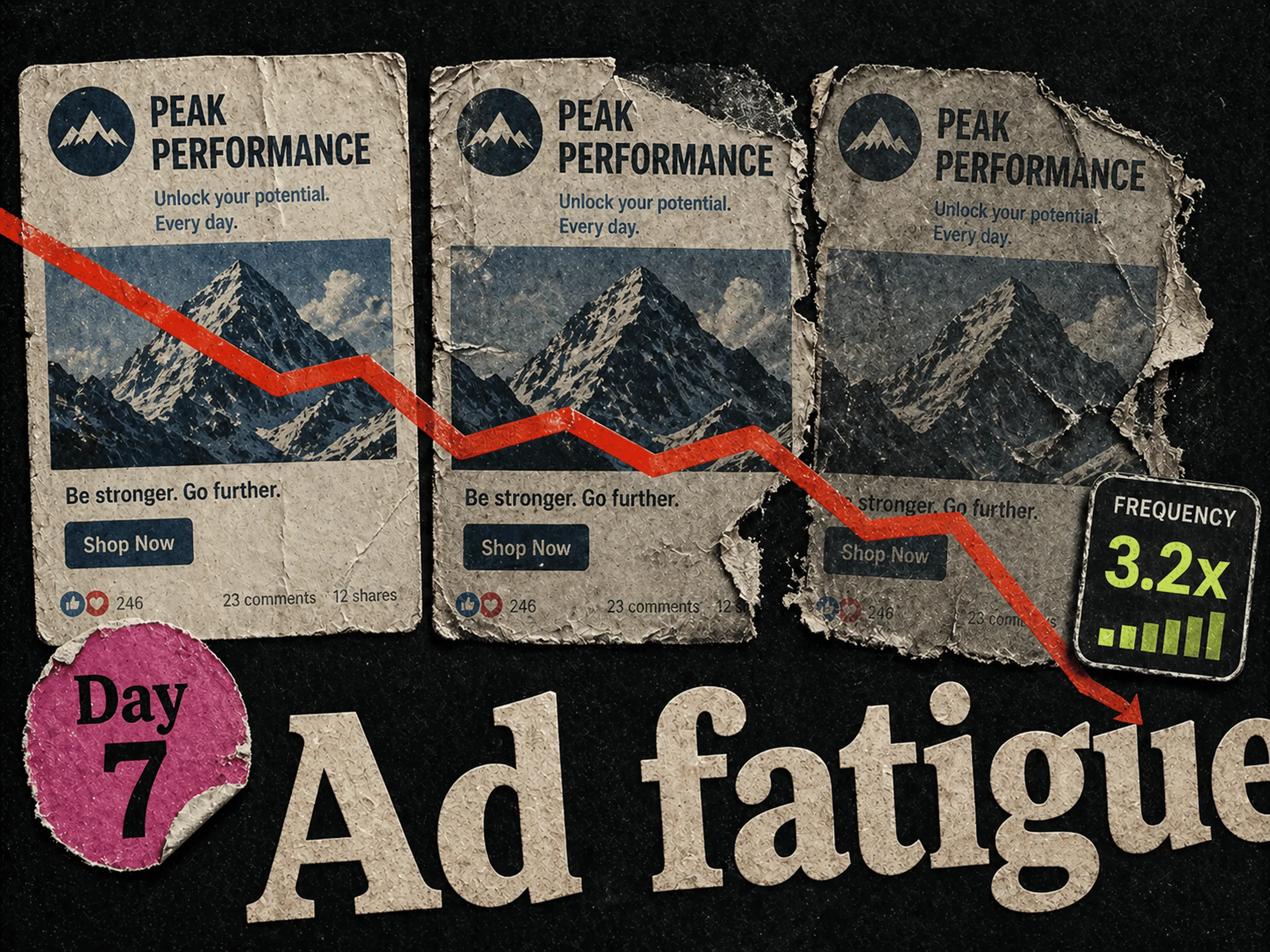 What is ad fatigue and how to spot it 7 days early